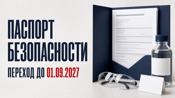 Паспорт безопасности химической продукции и переход на ГОСТ 30333-2022 до 2027 года